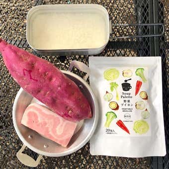 さつまいもごはんの材料