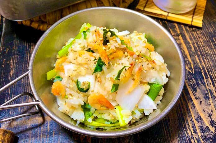 メスティンで炊き込みご飯