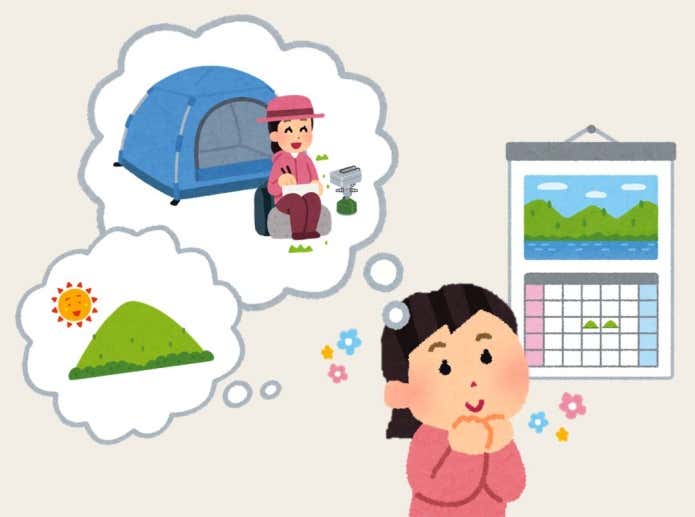 テント泊登山の日程＆山選び