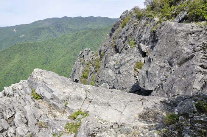 岩場