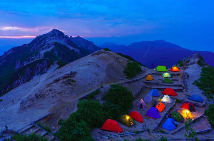 テント泊登山初心者・テント泊登山の基本