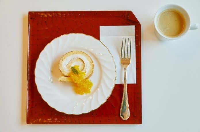 甘夏のロールケーキ