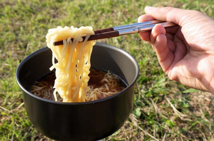 浅型クッカー　ラーメン
