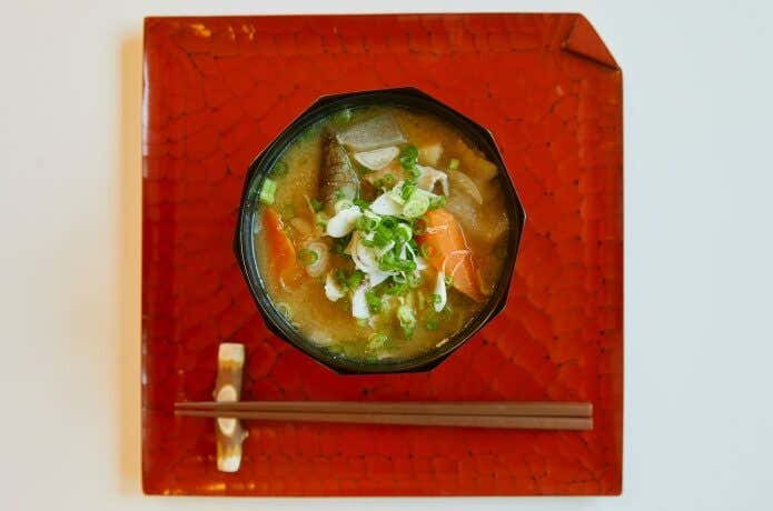 具だくさん豚汁