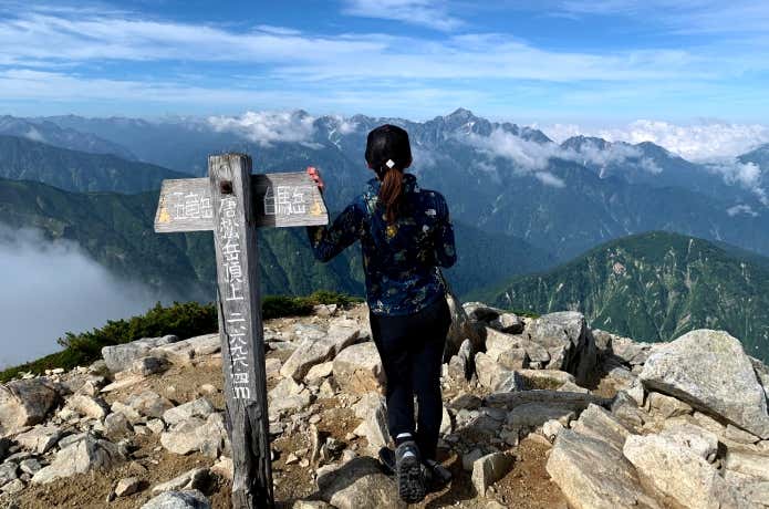 登山初心者の北アルプス入門にオススメの山・唐松岳