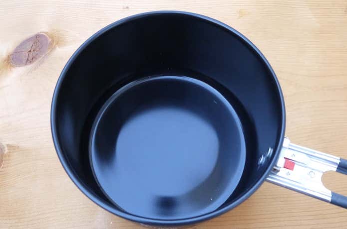 セラミック2ポットセット　焼いたあとの様子