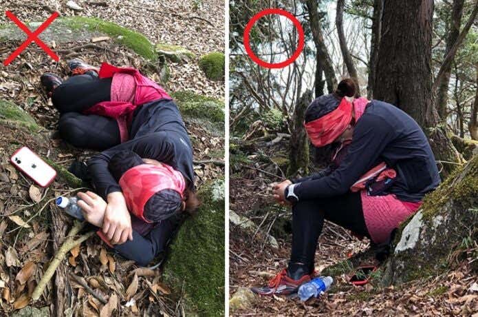 眠るときの体勢