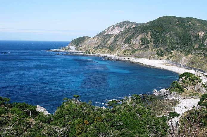 天上山　海