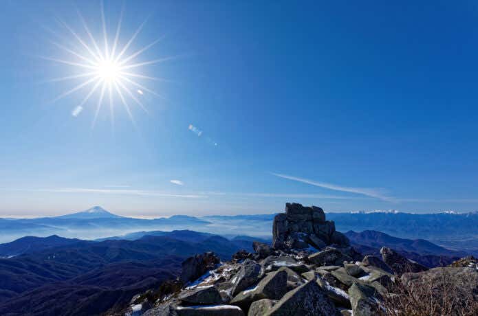 金峰山山頂