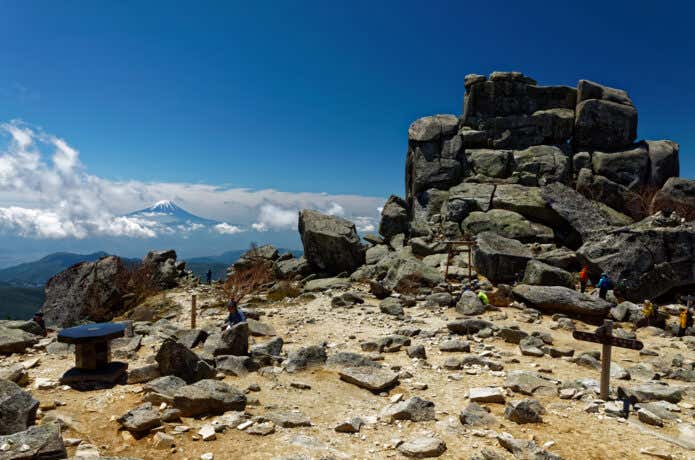 金峰山山頂