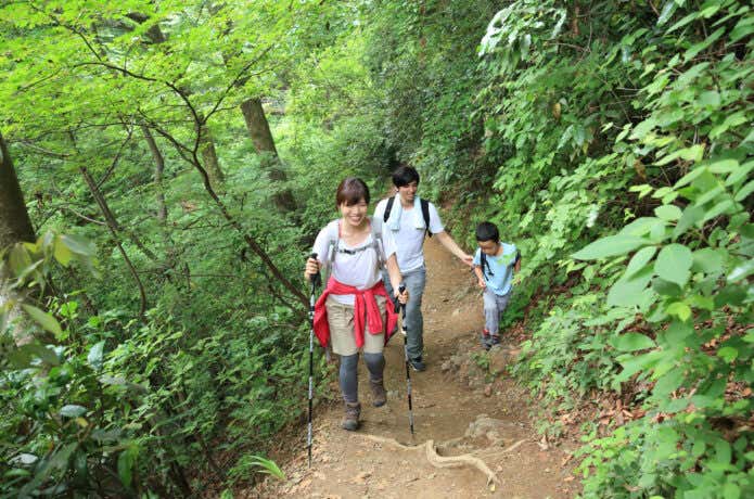 親子　登山