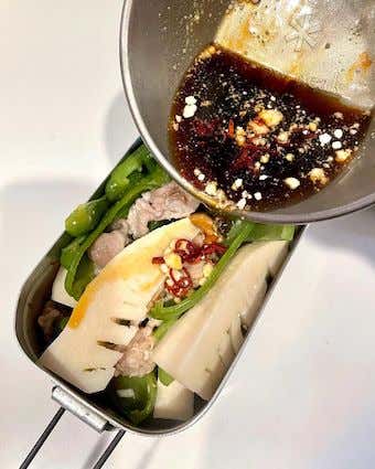炒め煮をする