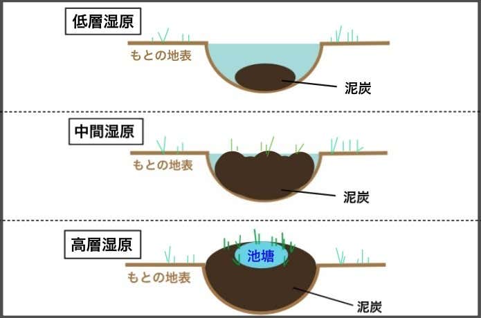 湿原の成り立ち