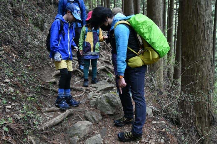 実際にお手本を見せてあげる