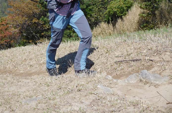 とにかく軽い！足がどんどん前に進む
