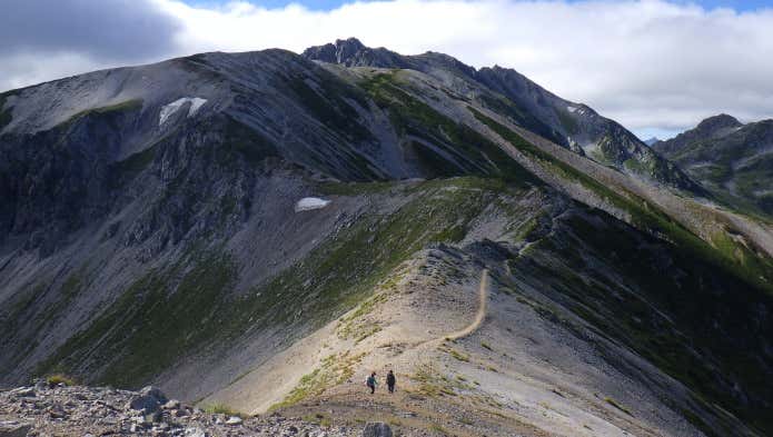 室堂～別山～立山の周回ルートを歩いた時の写真