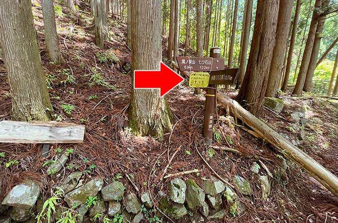 道標には重要な情報も