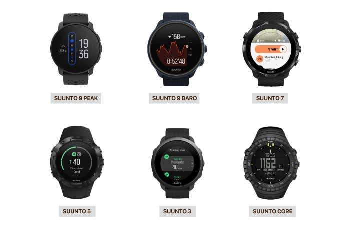 SUUNTO　モデル