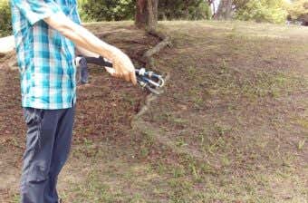 5.全シャフトを折りたたむ