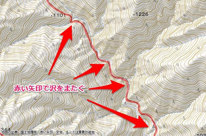水根沢ルート