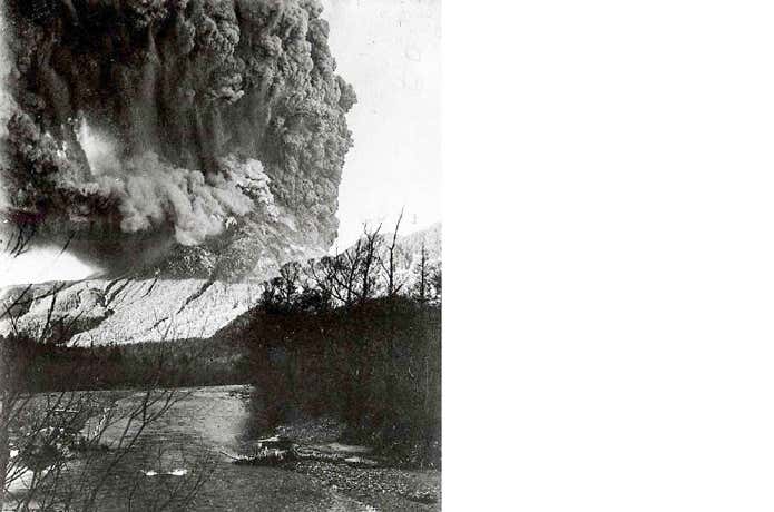 焼岳　1925年の噴火