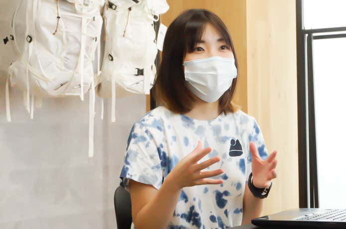 マウンテンハードウェア　商品部　近藤さん