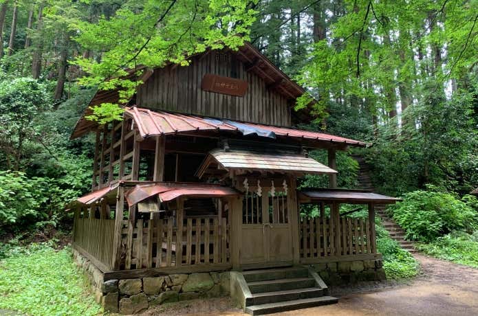 八王子城跡に祀られた八王子神社
