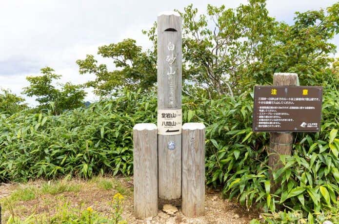 白砂山山頂