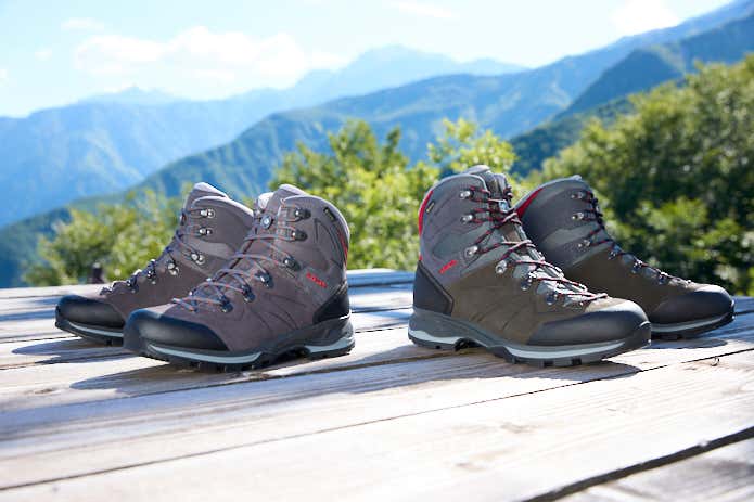 ローバーの登山靴「バルド（メンズ）／バディア（レディース）」」