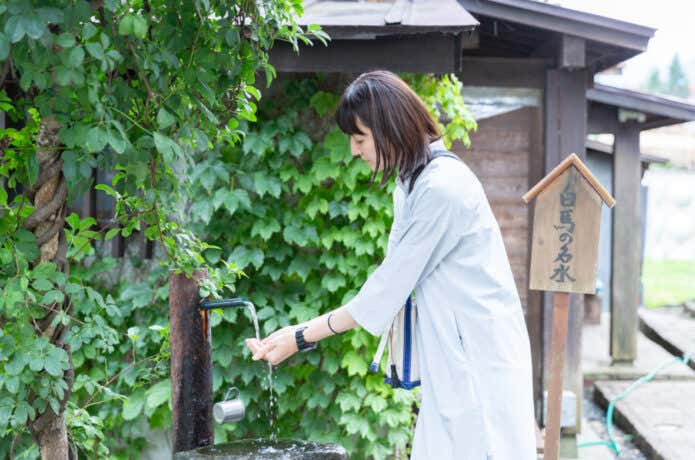 白馬の名水