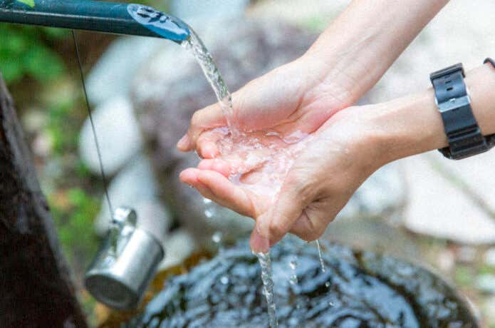 白馬の名水