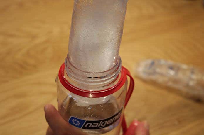 氷棒がナルゲンボトルに入らない