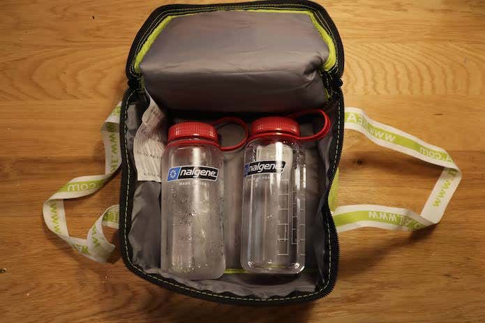 ナルゲンボトルを保冷バッグに
