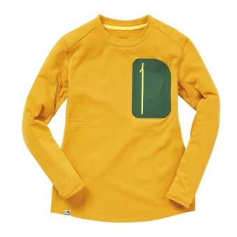 ブロックフリーストレッキングクルーネック For JUNIOR(フォージュニア)
