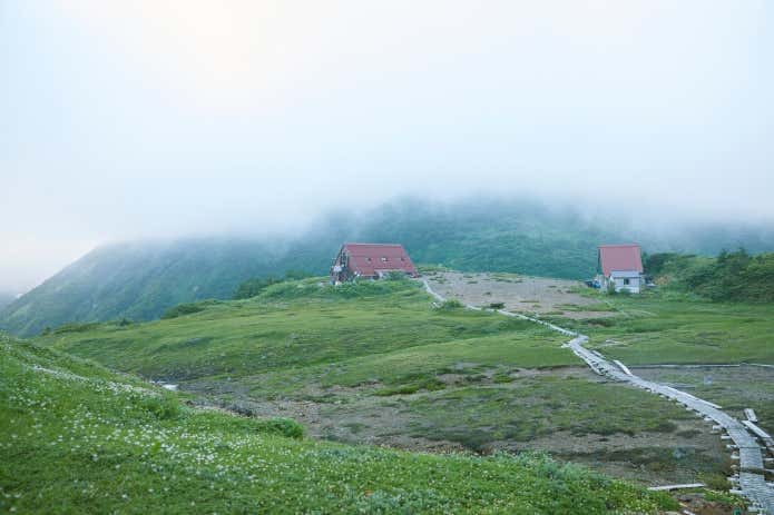 北アルプス朝日小屋