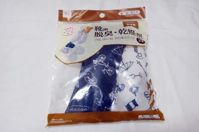 靴用脱臭乾燥剤