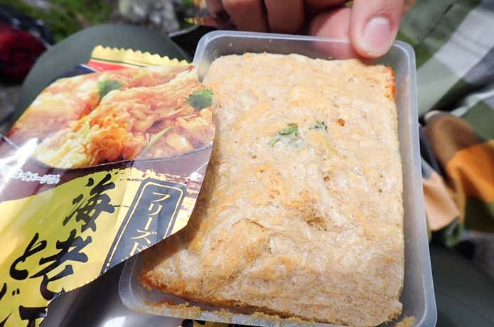 海老天とじ丼　フリーズドライ