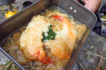 アマノフーズ　海老天とじ丼
