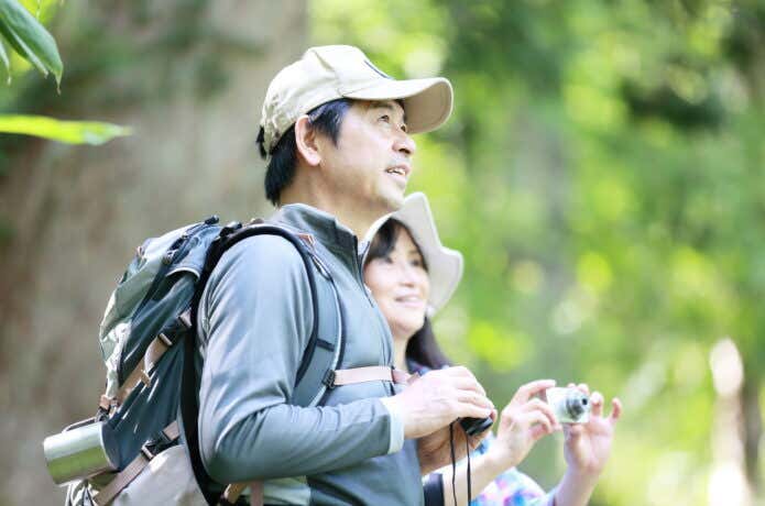 高齢の親との山歩き