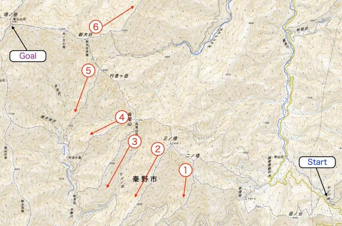 丹沢表尾根・ヤビツ峠から塔ノ岳を縦走する際のエスケープルートは？