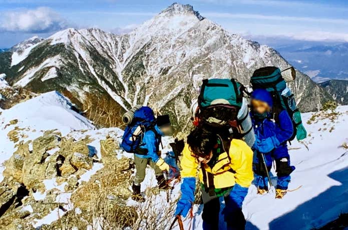 筆者は高校山岳部に所属していました
