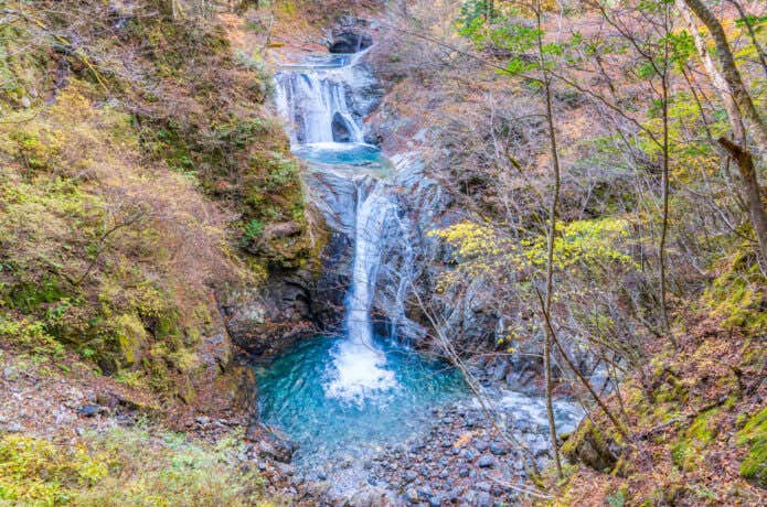 七ツ釜五段の滝