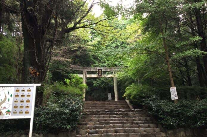 登山道入口