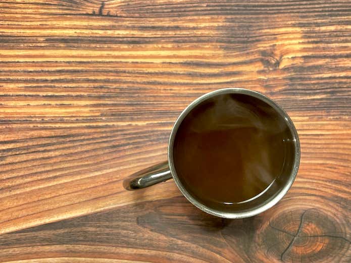 休日コーラとウイスキーのお湯割り
