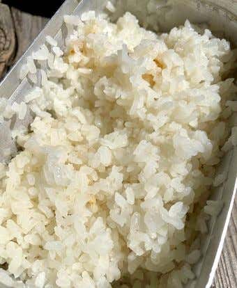 スコップ抹茶おはぎ　ご飯おいしそう