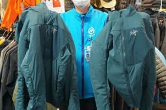 石井スポーツ登山店 有岡竜二さん愛用品（アークテリクス　プロトンLT）