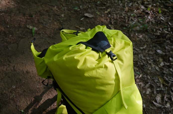 雨蓋は脱着可能