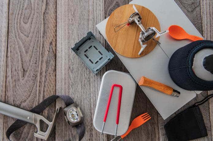 ストーブやメスティンなどの登山道具