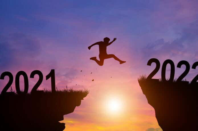 2021年から2022年への切り替わり
