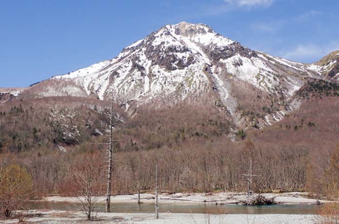 焼岳と大正池